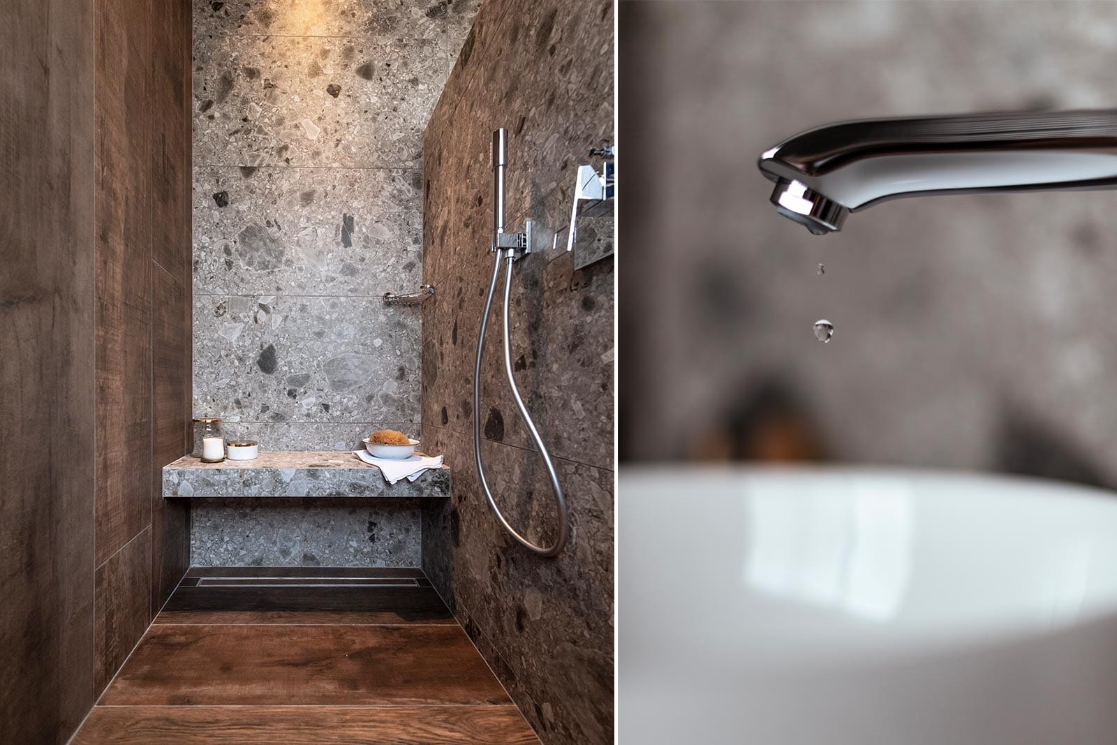 Suite Bouchon d’Or — salle de bain