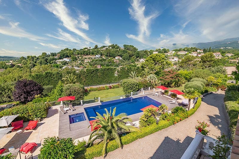 La piscine de la maison d’hôtes Terre de Rêve