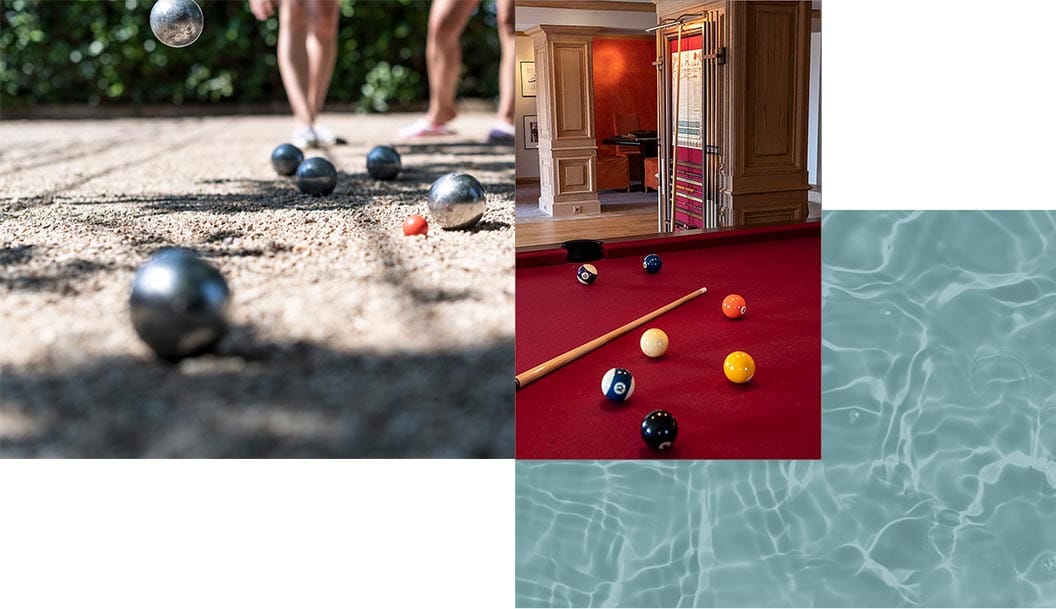 Pétanque, billard et jeux à la maison d’hôtes Terre de Rêve