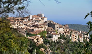 The village of Tourrettes-sur-Loup