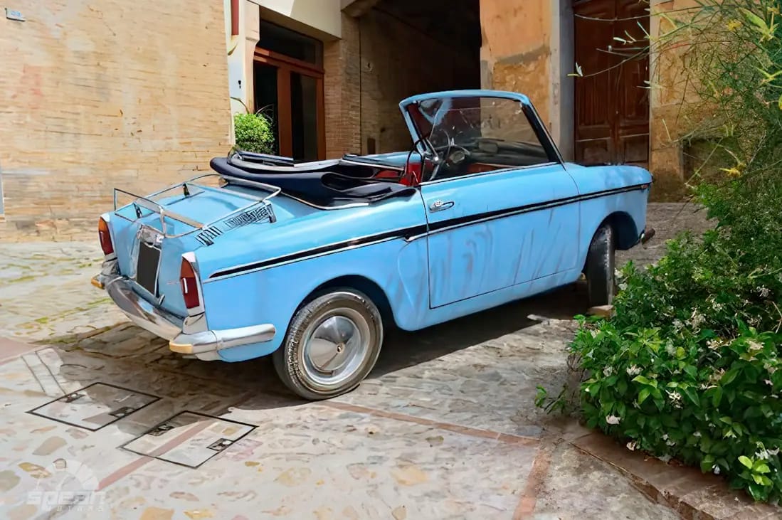 Autobianchi Bianchina Cabriolet — voiture de collection Spean Motors, photo 2